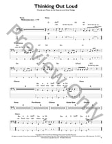 Thinking Out Loud Guitar and Fretted sheet music cover